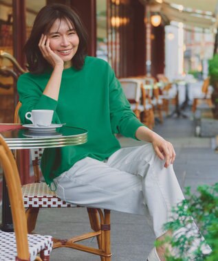 UNFILO ハイストレッチ ドロストスウェット グリーン