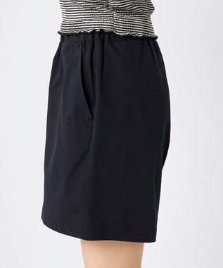 OP／FILA 【Ocean Pacific】らくティブ｜イージーハーフパンツ ブラック