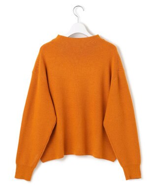 J.PRESS YORK STREET 【WOMEN】ANTI PILLING WOOL ボトルネックニット オレンジ系