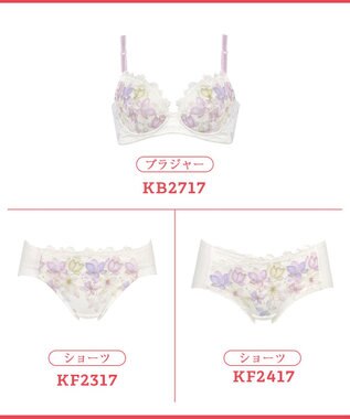 Wing 【後ろ姿きれいブラ】　背中の段差をスムージング　バストの脇流れをブロック　ウイング／ワコール　KB2717 メロン