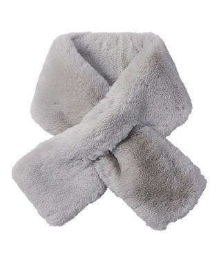 MOONBAT estaa【洗える】ポメラニアンみたいなふわふわフェイクファーマフラー