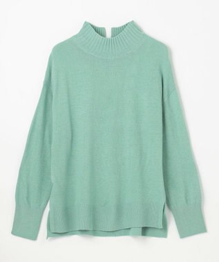 ANY 【手洗い可】イタリーヤーンウールカシミヤミックスプルオーバー ミント