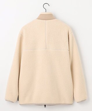 JOSEPH ABBOUD MOUNTAIN 【Eco素材】ポーラテック ボアフリース ブルゾン アイボリー系