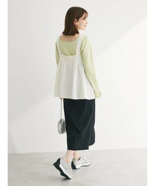 Green Parks ジャガードキャミビスチェ Ecru