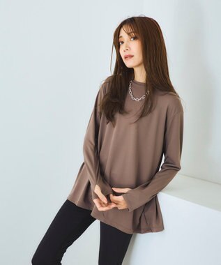 OP／FILA 【Kappa】長袖ラッシュT＋レギンス 上下セット ブラウン