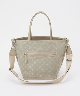 russet リバーシブル2wayトートバッグ(CE-1667) SandGreen