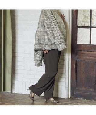 MODE ET JACOMO <MODE ET JACOMO>ビットデザインパンプス オーク