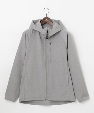 JOSEPH ABBOUD MOUNTAIN 【UNISEX】3Dエンボス パーカー ライトグレー系