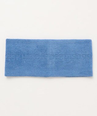 23区GOLF 【MEN】【ウォッシャブル】スヌード付き 裏モールパーカー ニット サックスブルー系