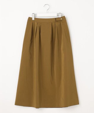 J.PRESS LADIES 【WEB限定・洗える】NEW GU フレアー ロング スカート キャメル系