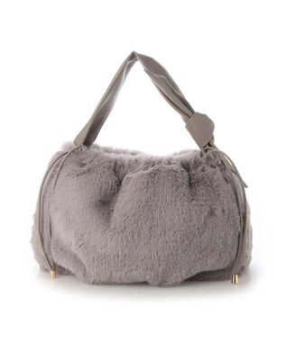 UNBILLION cachecache リボンハンドルエコファードロストバッグ