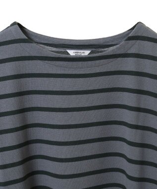 AMERICAN HOLIC ボーダーカットＢＩＧプルオーバー Gray