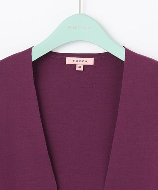 TOCCA 【洗える！】SQUARE BOLERO ボレロ ライラック系