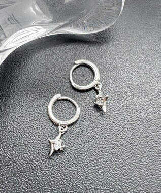 WEGO L2Pモチーフフープピアス