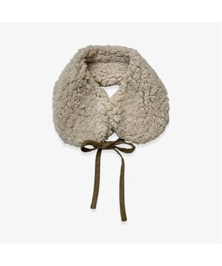 林八百吉商店 un chapeau  ボアネックイヤーマフ ベージュ