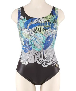 San-ai Resort（三愛水着楽園） ワンピース15L【mila schon（ミラ・ショーン）】 ブルー