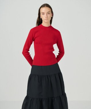 ラメハイゲージニットトップ