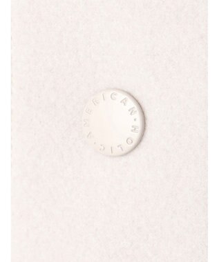 AMERICAN HOLIC 中空ＦＩＢＥＲ２ＷＡＹフード付きコート Light Gray