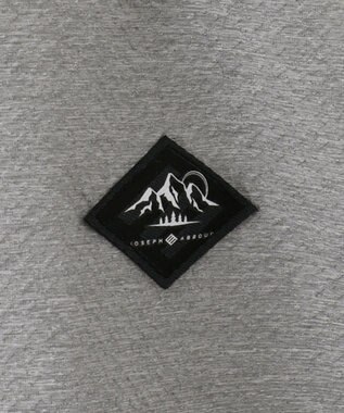 JOSEPH ABBOUD MOUNTAIN 【UNISEX】3Dエンボス パーカー ライトグレー系