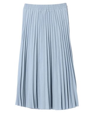 CRAFT STANDARD BOUTIQUE ピーチアコーディオンプリーツスカート Sax