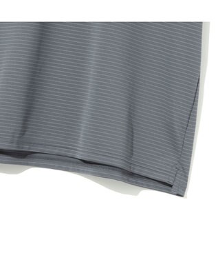 ZERO HALLIBURTON ボーダーモックネックTシャツ ZHG-M6S5b 85190 グレー