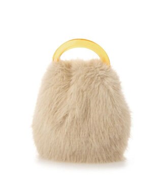 UNBILLION カシュカシュ cachecache / プラハンドルエコファー2way手提げ ベージュ