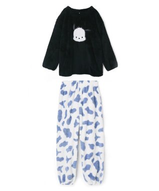 San-ai Resort（三愛水着楽園） 【SALE】【UNISEX】温活にもぴったり！ポチャッコペアルームウェアセット・サックス 【northerly】【サンリオキャラクターズ×San-ai Resortコラボ】 サックス