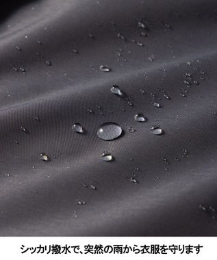 GOTAIRIKU ダウンライナー装着可【半裏仕様】メランジシャンブレー ステンカラースプリングコート ライトグレー系