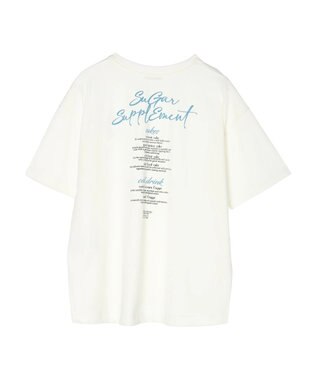 earth music&ecology Ｓｕｇａｒ　スリットＴ Off White