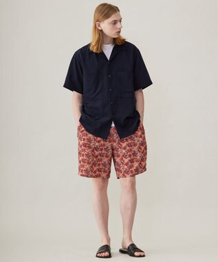 UNFILO MENS TORO TORO ショートパンツ [24年春夏商品] 花柄赤