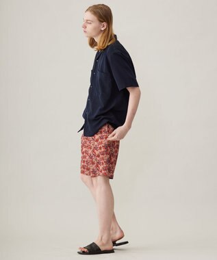 UNFILO MENS TORO TORO ショートパンツ [24年春夏商品] 花柄赤