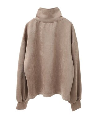 Green Parks ・ＳＵＧＡＲ　ＳＰＯＯＮ　スエードポンチハーフＺＩＰ Beige