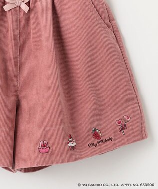 ANY KIDS 【any FAM×サンリオキャラクターズ】コーデュロイキュロット ピンク×マイメロディ