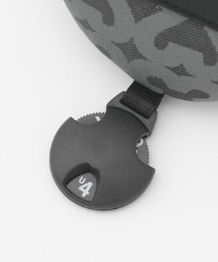 23区GOLF 【UNISEX】モノグラムヘッドカバー ブラック系5