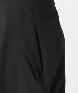 23区 【エステータ】コットンダブルクロス スカート ブラック系