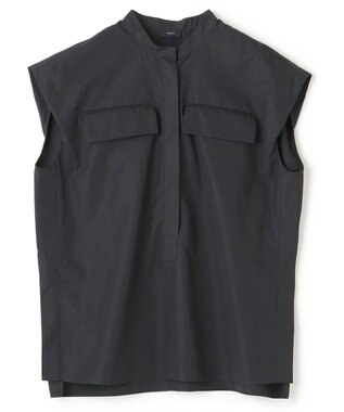 JOSEPH 【洗える】ポプリン　ノースリーブブラウス