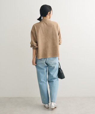 Green Parks ・ＳＵＧＡＲ　ＳＰＯＯＮ　スエードポンチハーフＺＩＰ Beige