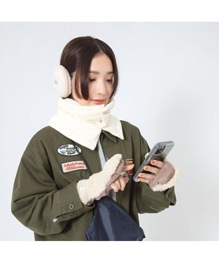 林八百吉商店 Champion ボアミトン ベージュ