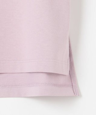 J.PRESS LADIES ロゴ Tシャツ ふじ色系