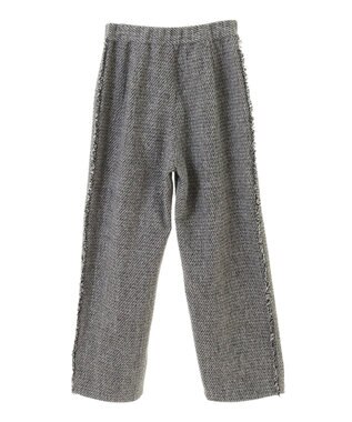 CRAFT STANDARD BOUTIQUE ツイードストレートパンツ Gray
