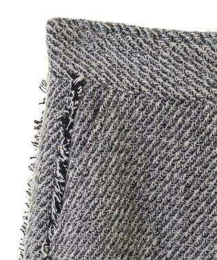 CRAFT STANDARD BOUTIQUE ツイードストレートパンツ Gray