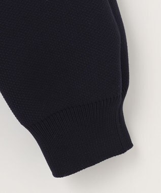 23区GOLF 【MEN】【撥水加工】ニットコンビブルゾン ネイビー系