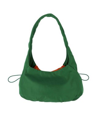 tsumori chisato CARRY ギャザー ショルダーバッグ ワンショルダー グリーン