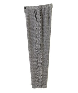 CRAFT STANDARD BOUTIQUE ツイードストレートパンツ Gray