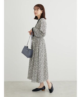 Green Parks ・ＥＬＥＮＣＡＲＥ　ＤＵＥ　コバナパイピングワンピ Off White