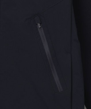 23区GOLF 【MEN】【撥水加工】ニットコンビブルゾン ネイビー系