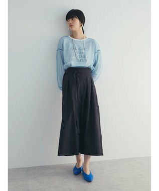 Green Parks armonia．ラップスカート Black