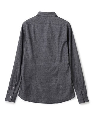 JOSEPH HOMME ツイルネルジャージー　レギュラーカラーシャツ グレー系