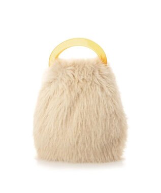 UNBILLION カシュカシュ cachecache / プラハンドルエコファー2way手提げ ベージュ