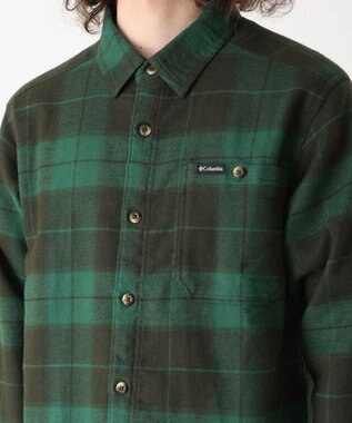 Columbia Columbia/ ピッチストーンヘビーウエイトフランネルIIシャツ /コロンビア Greenscape Macro Buffalo Tartan